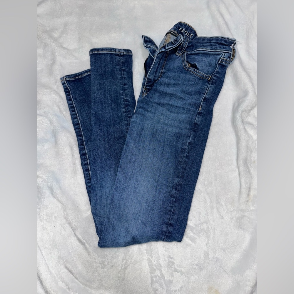 American Eagle Next Level Stretch Size 4 Skinny Jeans 👖✨